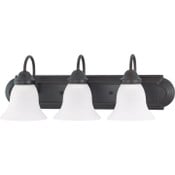 Wholesale - 24" 3-LIGHT NUVO BALLERINA LED VANITY LIGHT C/P 1, UPC: 045923633522